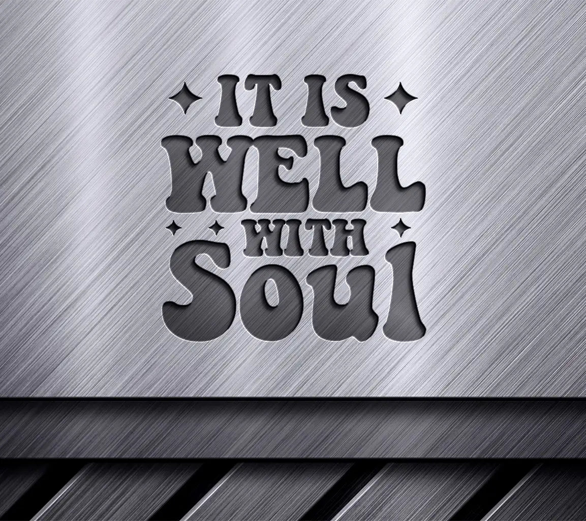 It Is Well With My Soul  SVG Logo - Christian Design SVG