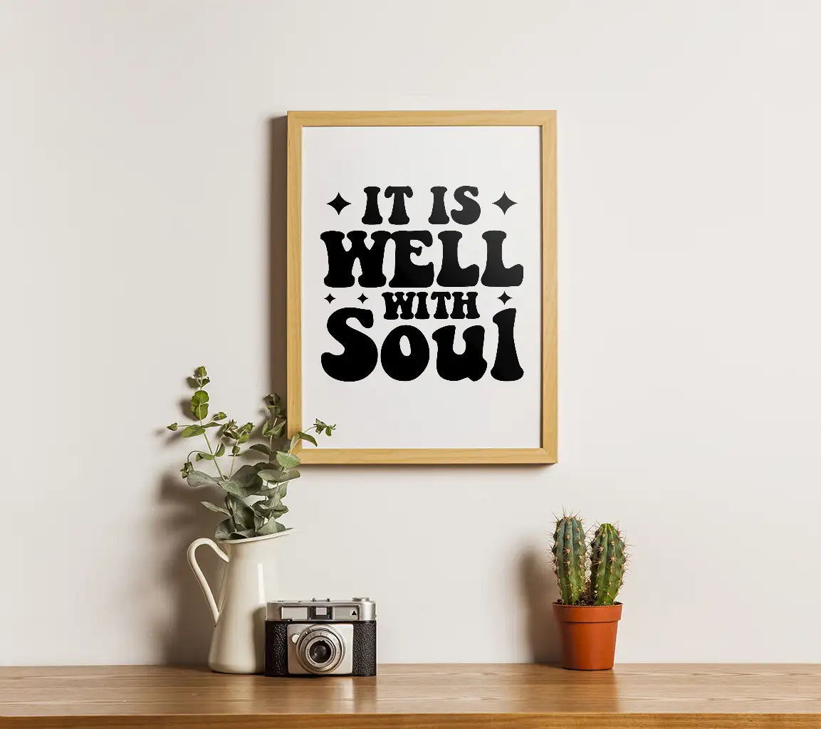 It Is Well With My Soul  SVG Logo - Christian Design SVG