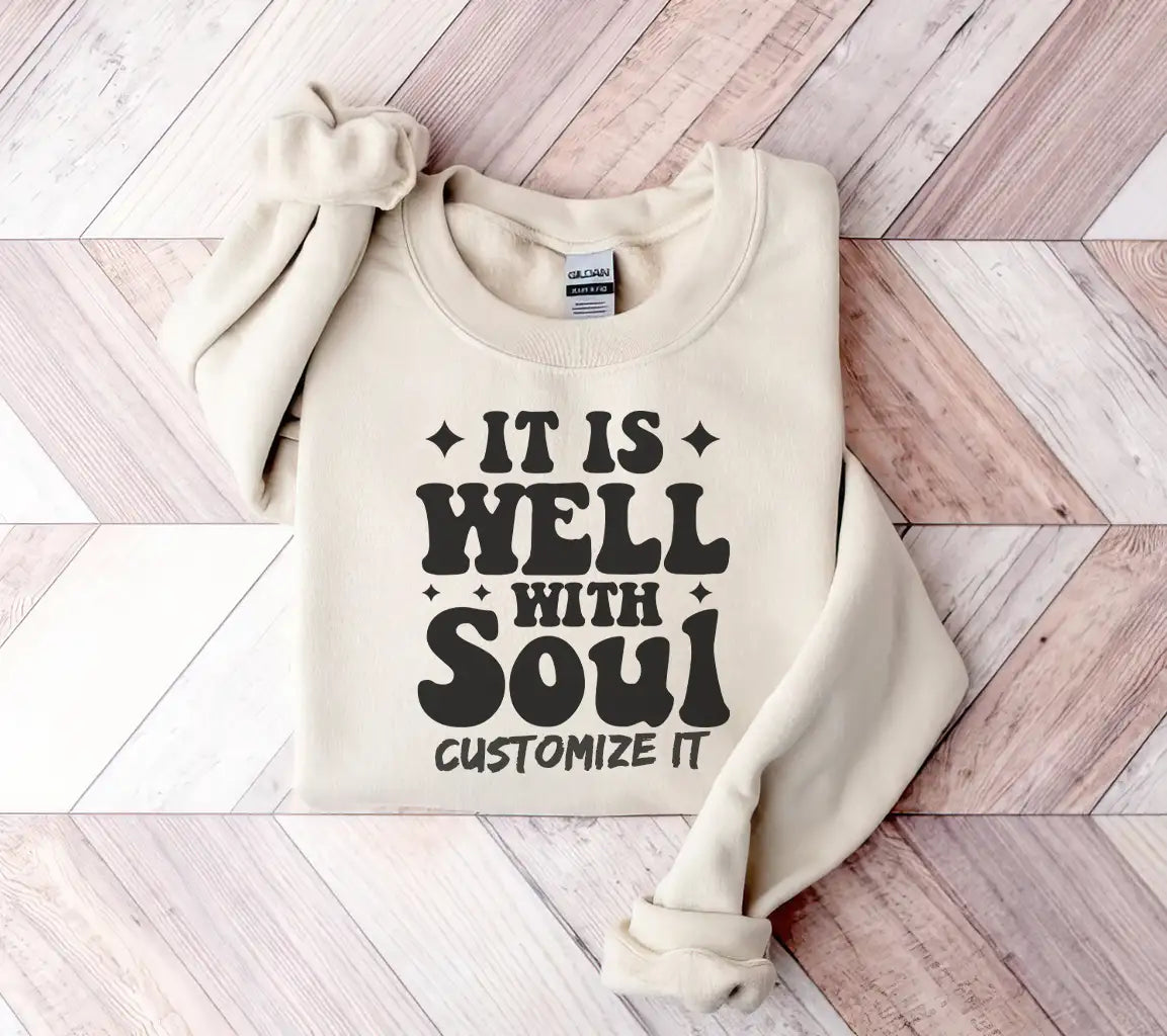 It Is Well With My Soul  SVG Logo - Christian Design SVG