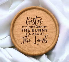 Christian Easter SVG - Its Not About the Bunny, Its About the Lamb SVG