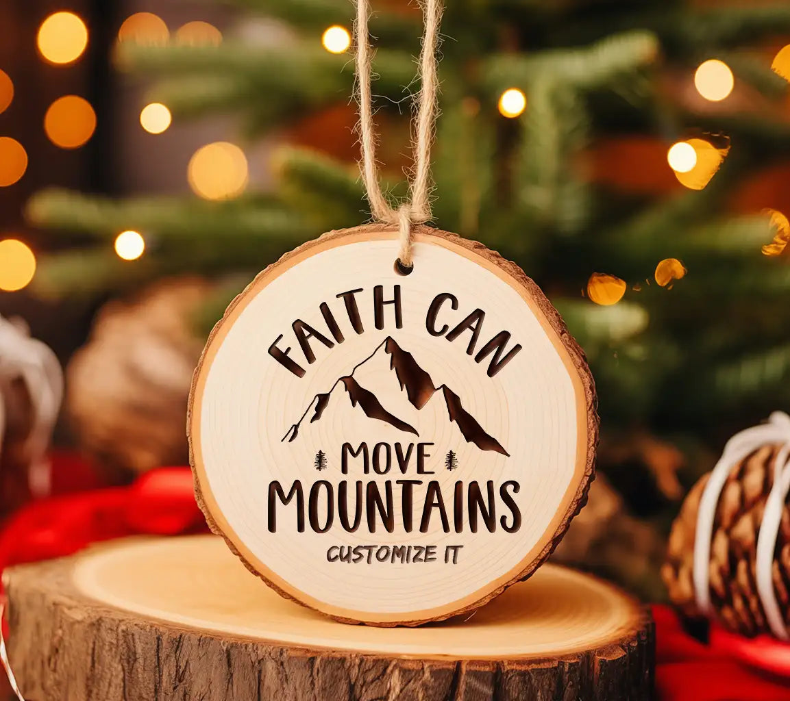 Faith Can Move Mountains -  Mountain SVG SVG