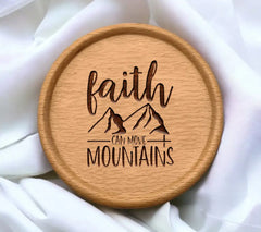 Faith Can Move Mountains SVG - Christian Design SVG