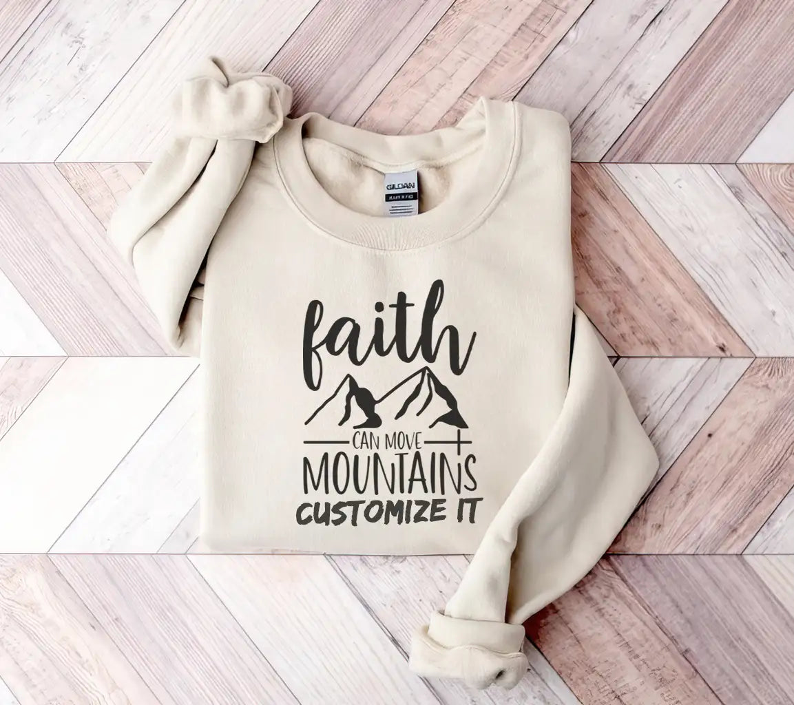 Faith Can Move Mountains -  Mountain SVG SVG