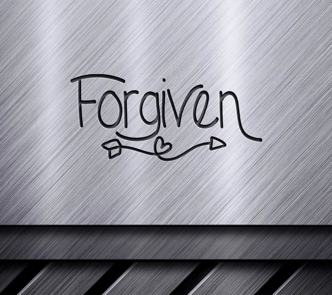 Forgiven Arrow SVG - Christian  Drawing SVG