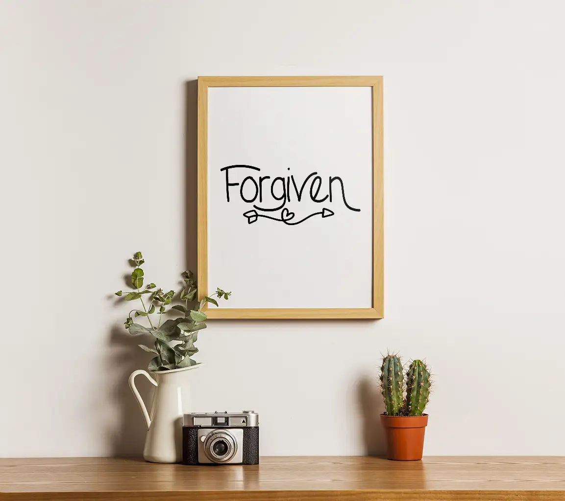 Forgiven Arrow SVG - Christian  Drawing SVG