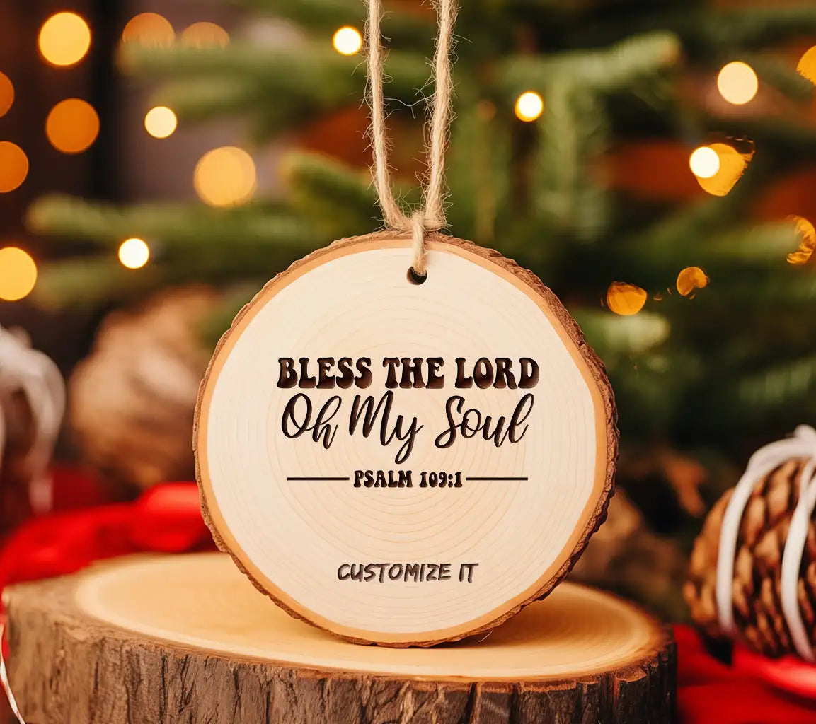 Bless The Lord Oh My Soul SVG - Christian Graphic Design SVG