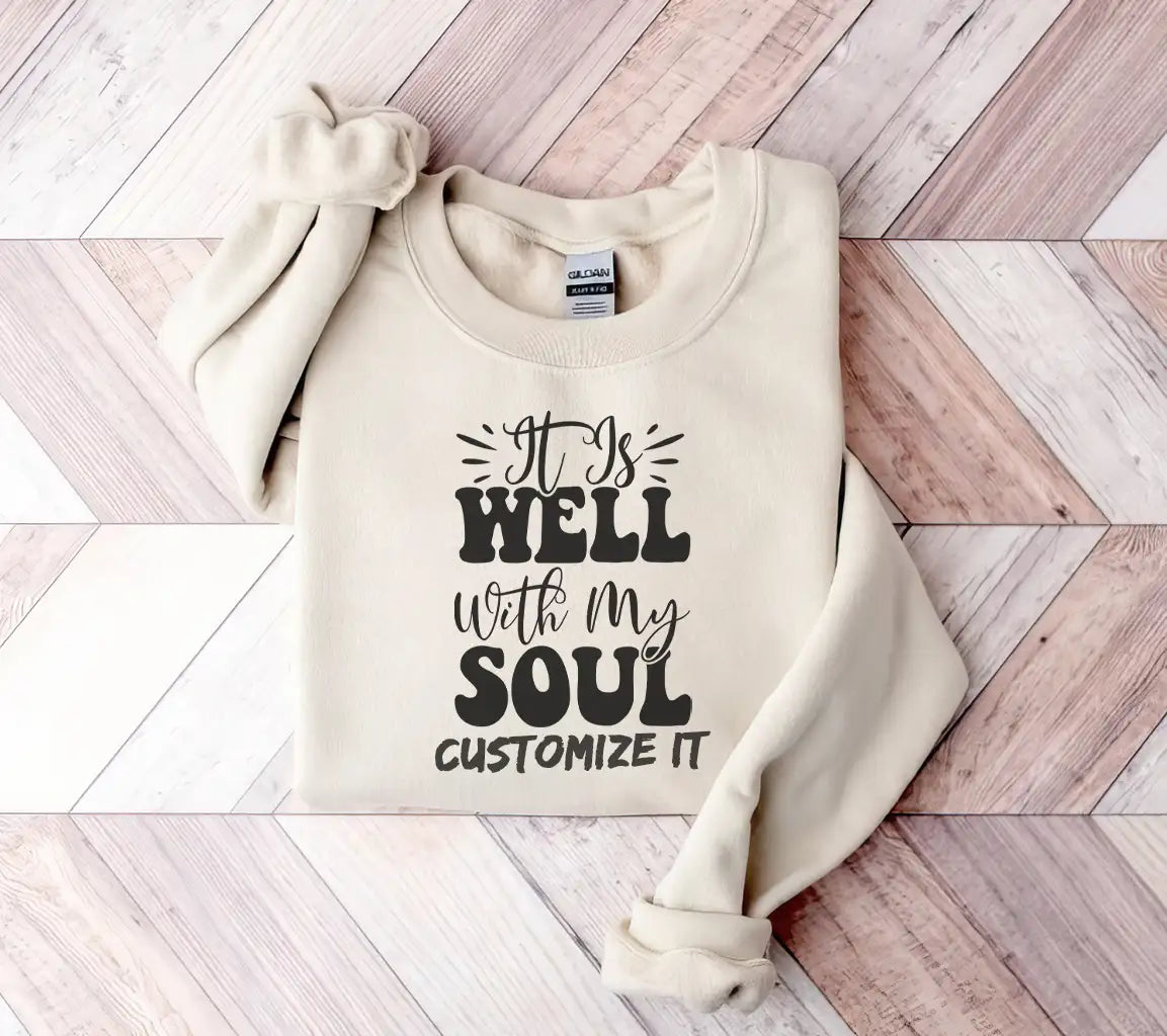 It Is Well With My Soul SVG - Christian Graphic Design SVG