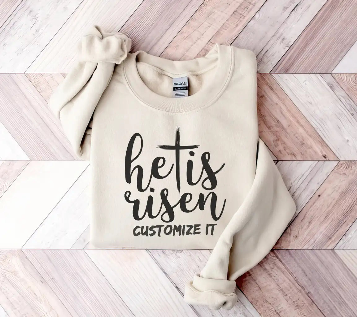 He Is Risen SVG -  Cross Design SVG