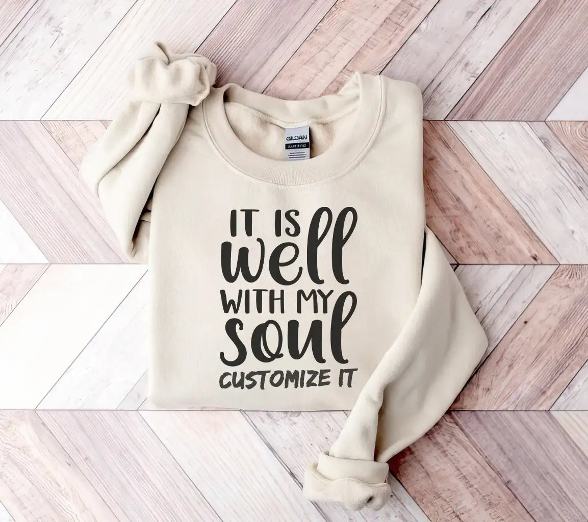 It Is Well With My Soul SVG -  Christian Design SVG