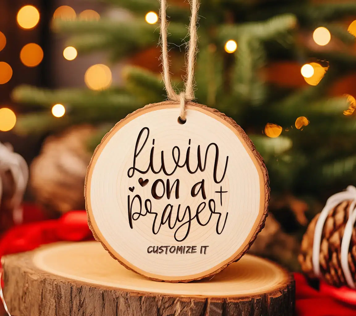 Living on a Prayer  SVG - Christian Design SVG