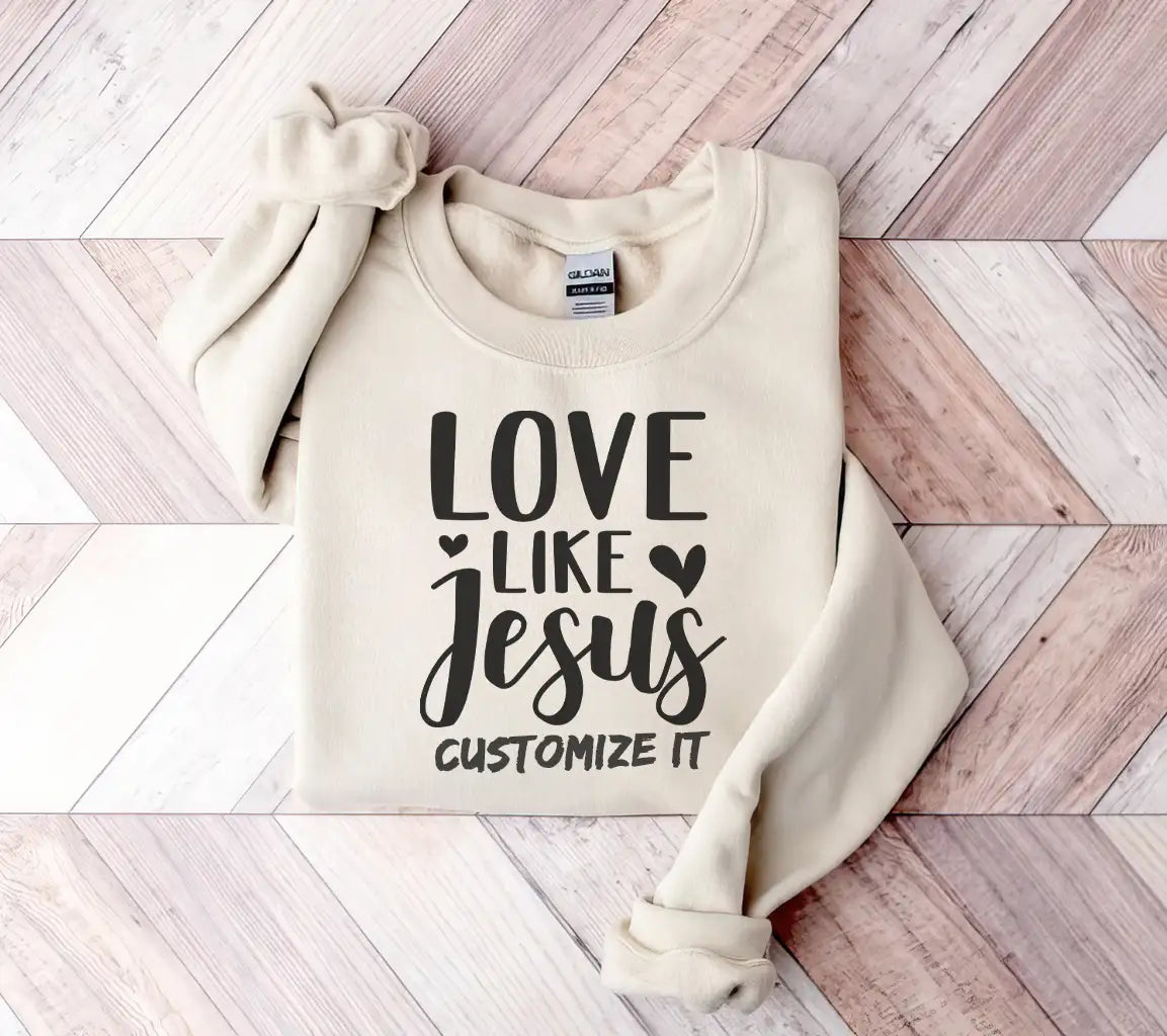 Love Like Jesus -  SVG Design SVG