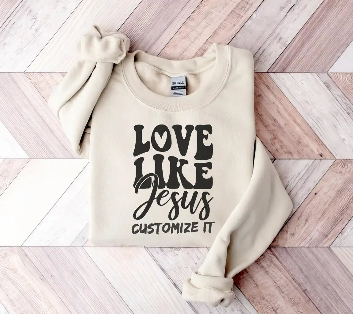 Love Like Jesus -  SVG Design SVG