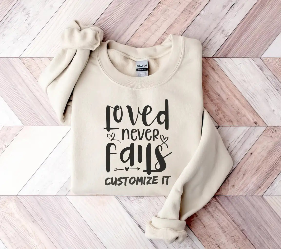 Loved Never Fails SVG - Christian Heart & Arrow Design SVG