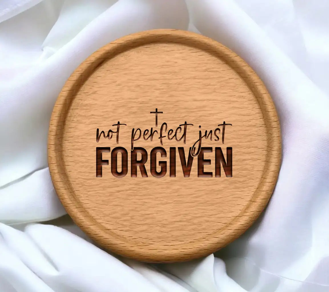 Not Perfect, Just Forgiven  Cross SVG - Christian Design SVG