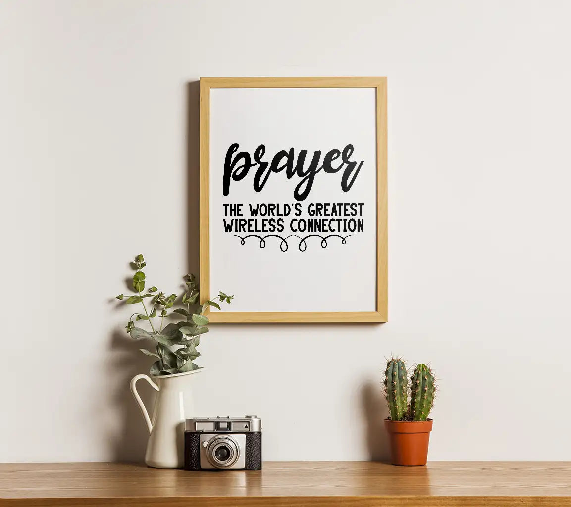 Christian Prayer SVG Worlds Greatest Wireless Connection SVG