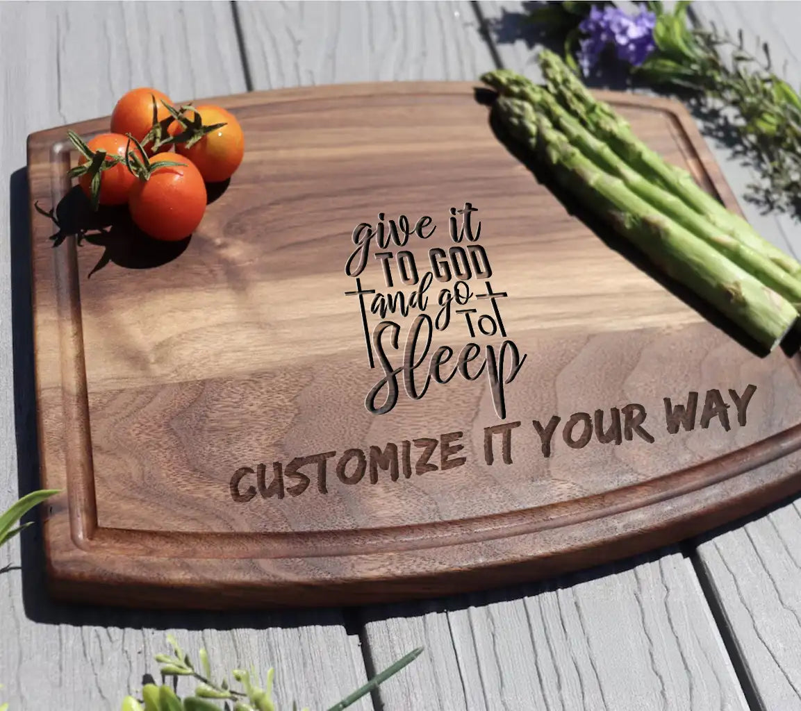 Give It To God & Go To Sleep SVG - Christian Design SVG