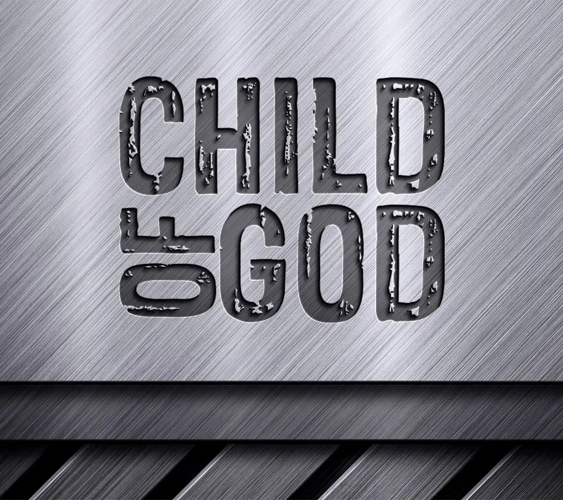 Child of God SVG Design -  Christian T-Shirt Graphic SVG