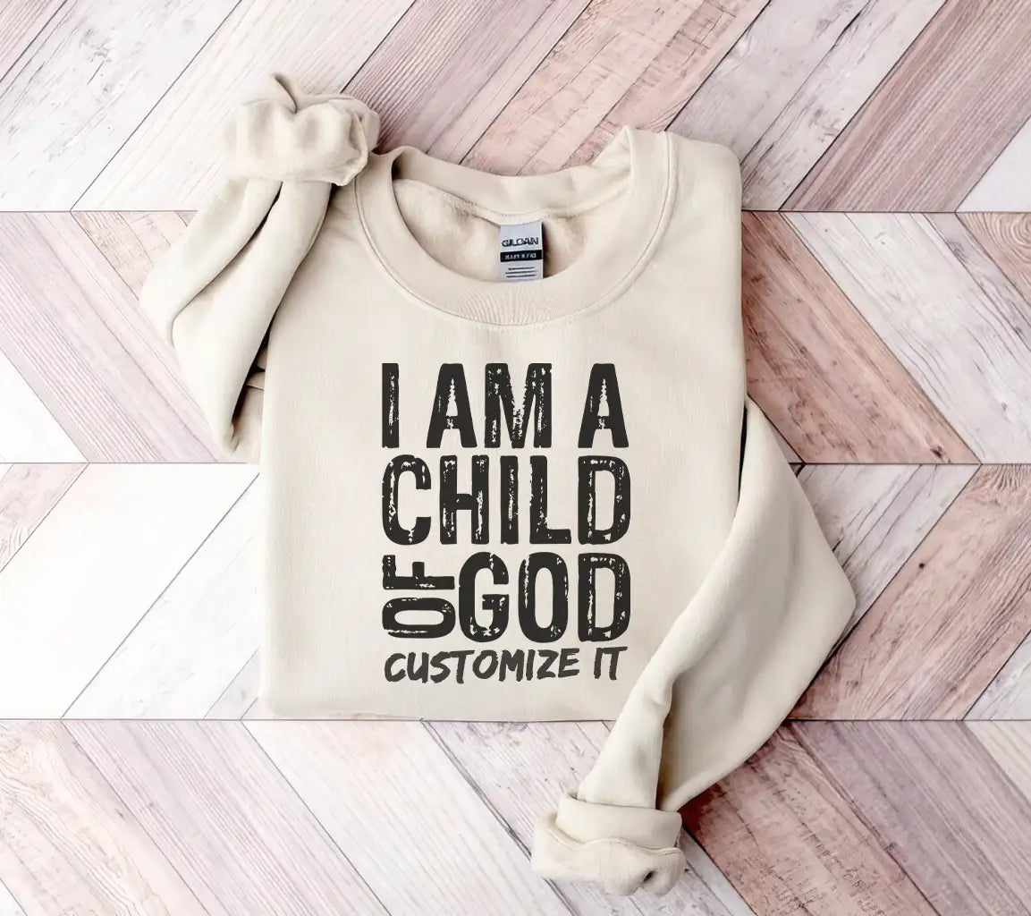  I Am A Child of God Christian T-Shirt SVG Design SVG