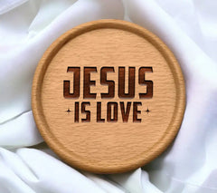 Jesus Is Love SVG -  Christian T-Shirt Design SVG