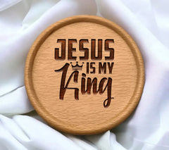 Jesus Is My King SVG - Christian T-Shirt Design SVG