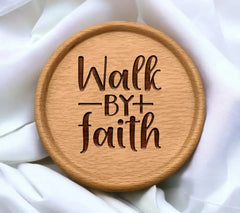 Walk By Faith  SVG - Christian Design SVG