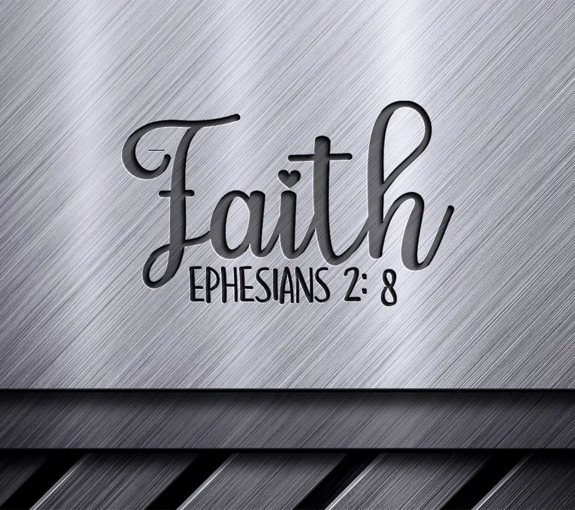 Christian Faith Cross SVG - Ephesians 28 SVG