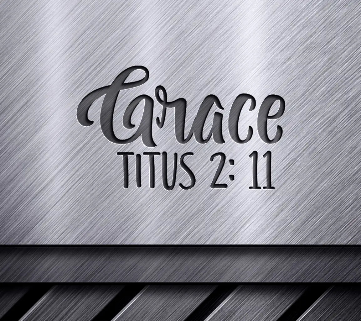 Grace Titus 211  Logo SVG - Christian Design SVG