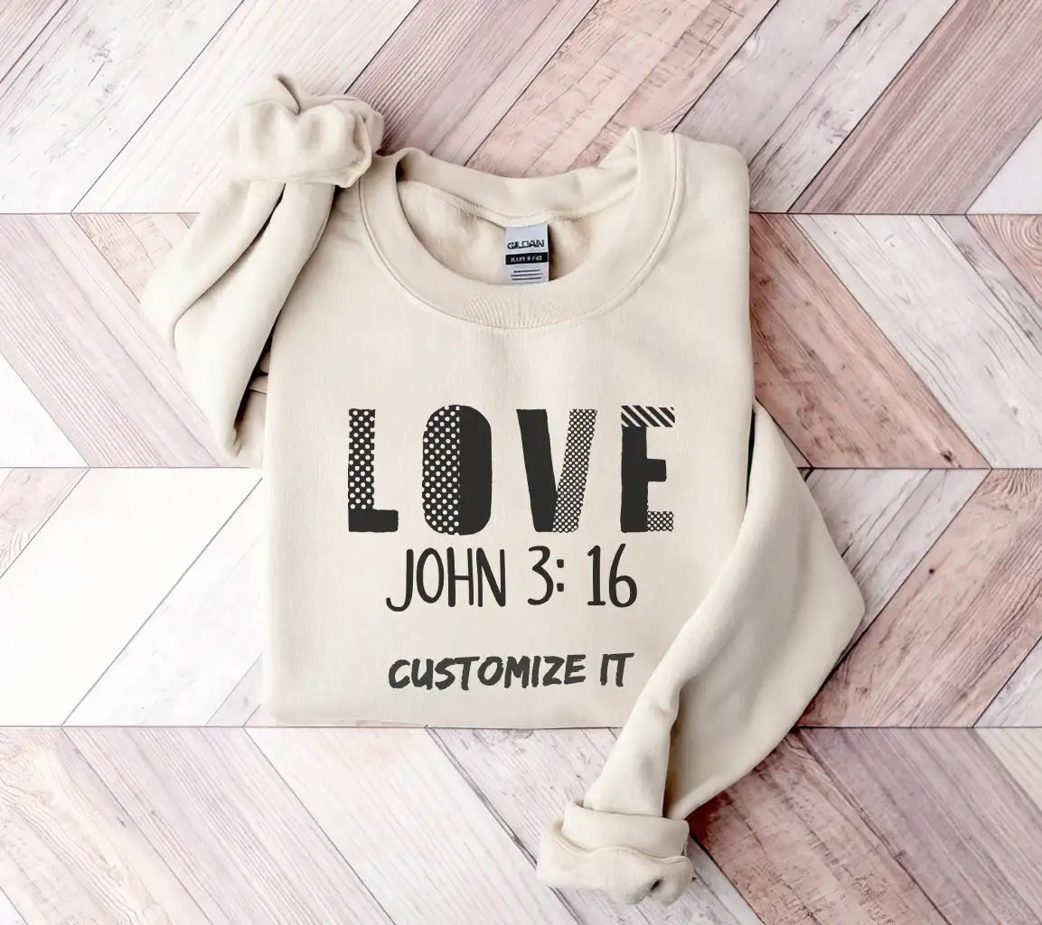  Polka Dot Love SVG - Christian Design (John 316) SVG