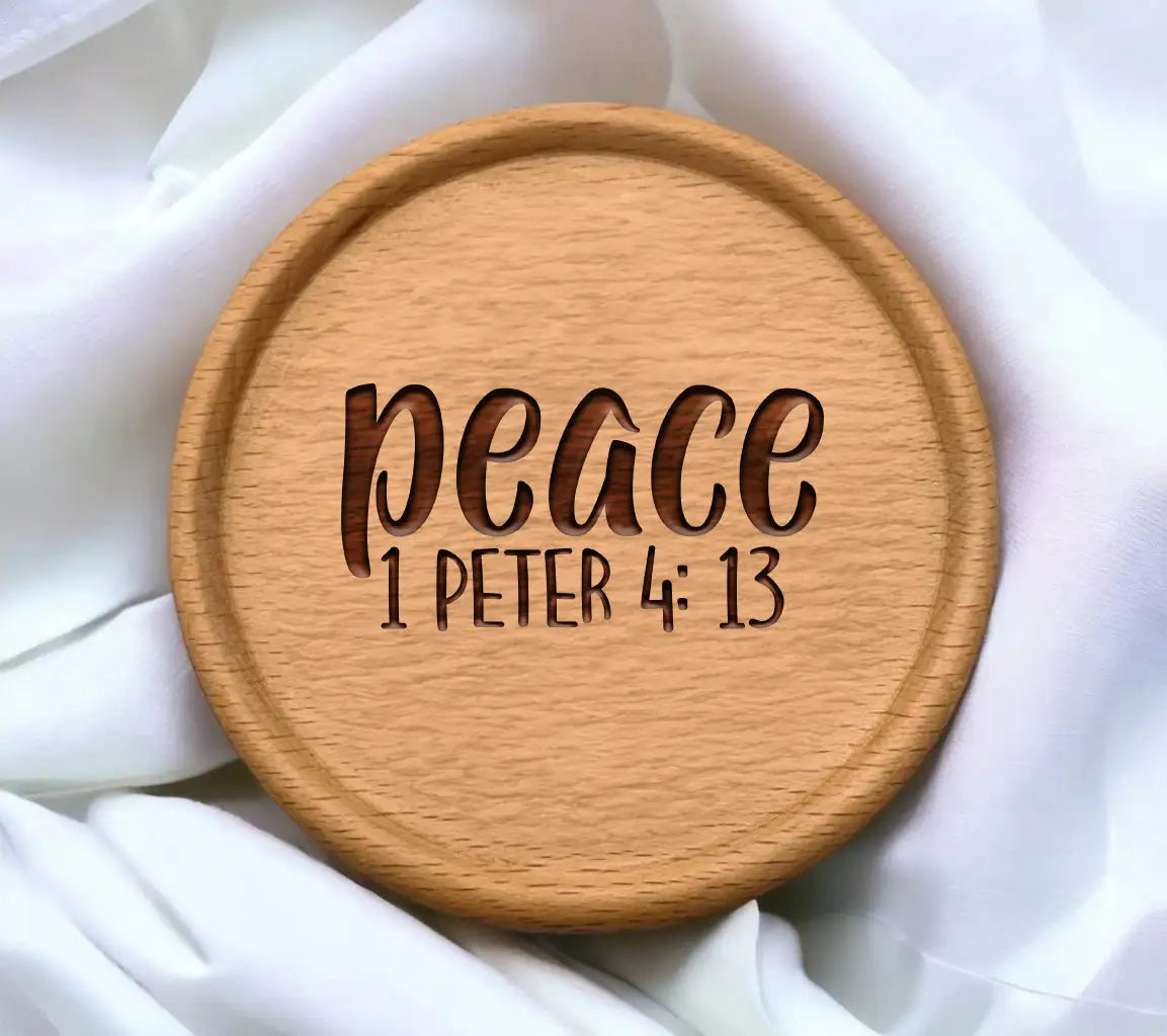 Peace SVG - Christian Design (1 Peter 413) SVG