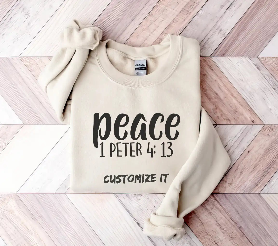 Peace SVG - Christian Design (1 Peter 413) SVG