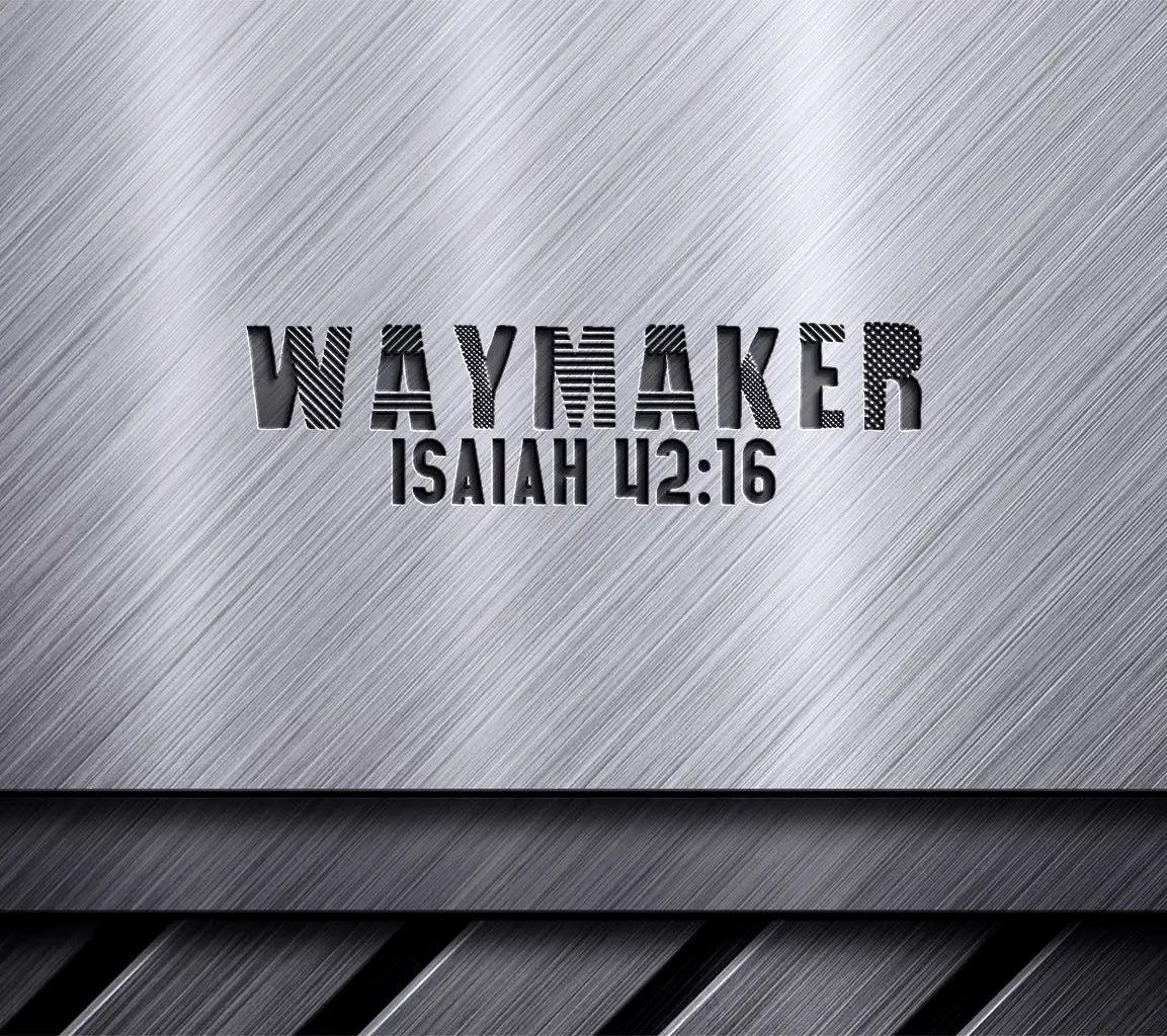  Waymaker SVG - Christian Design (Isaiah 4216) SVG