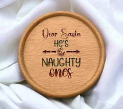 Dear Santa Hes The Naughty Ones Christmas SVG SVG