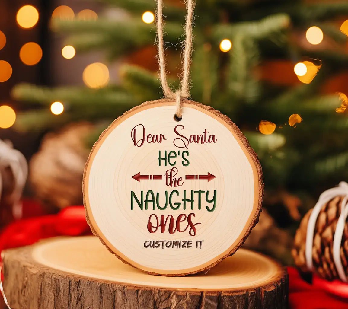 Dear Santa Hes The Naughty Ones Christmas SVG SVG