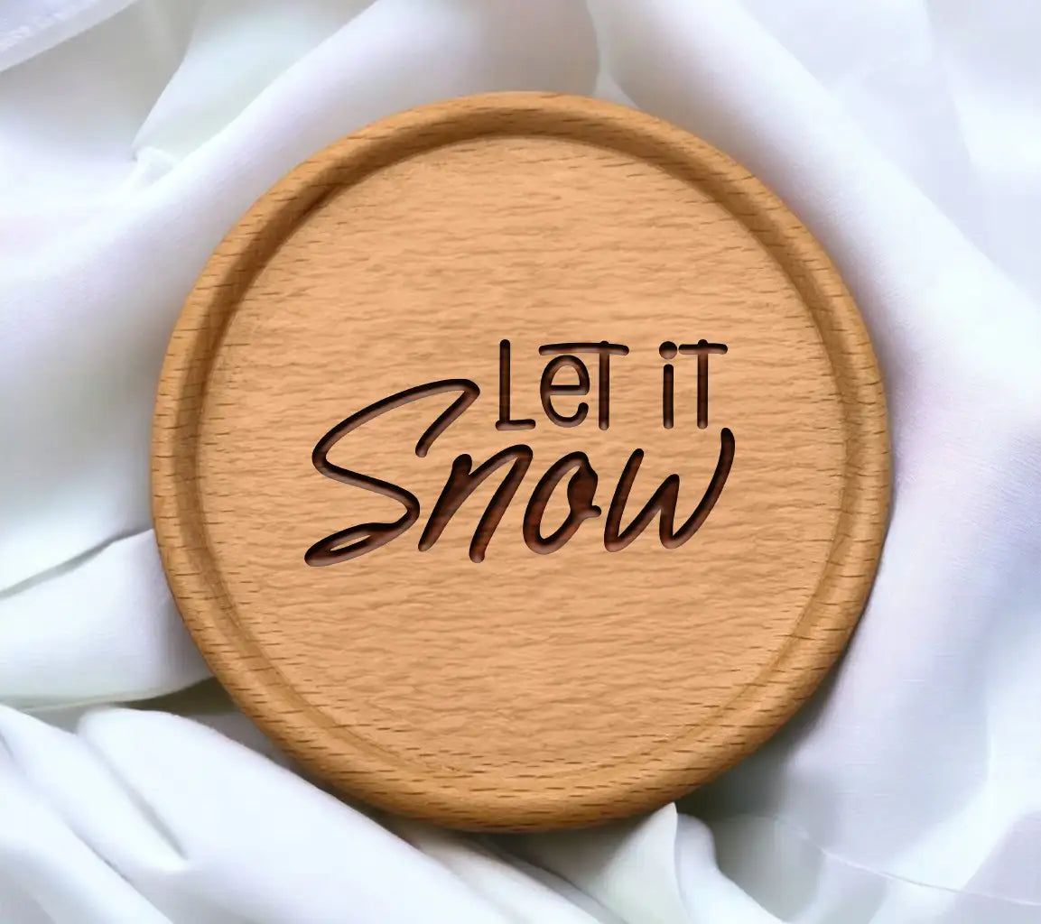 Let It Snow SVG -  Christmas Design SVG