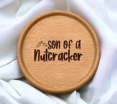 Son of a Nutcracker SVG - Christmas Design - White Background SVG