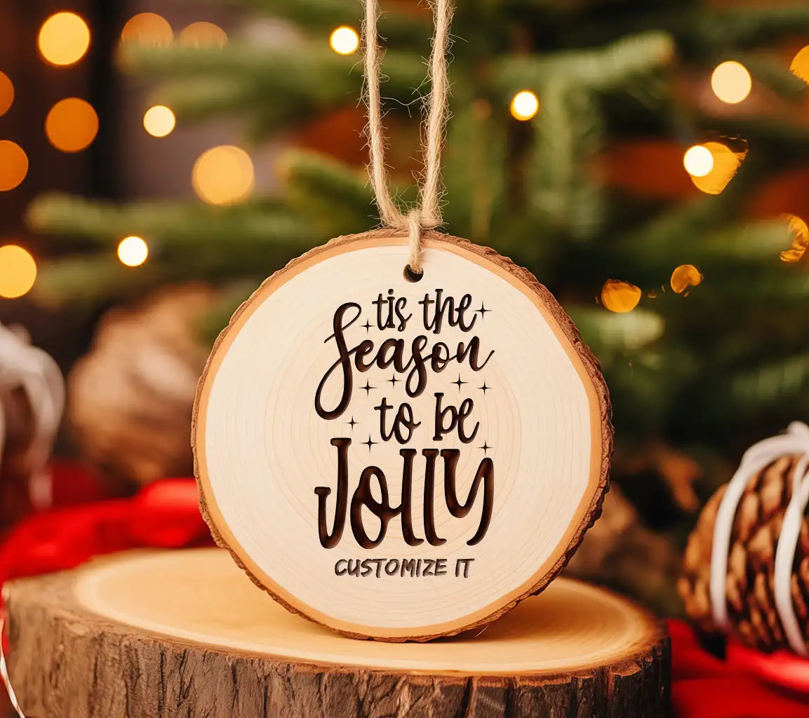 Tis the Season to Be Jolly SVG - Christmas Design SVG