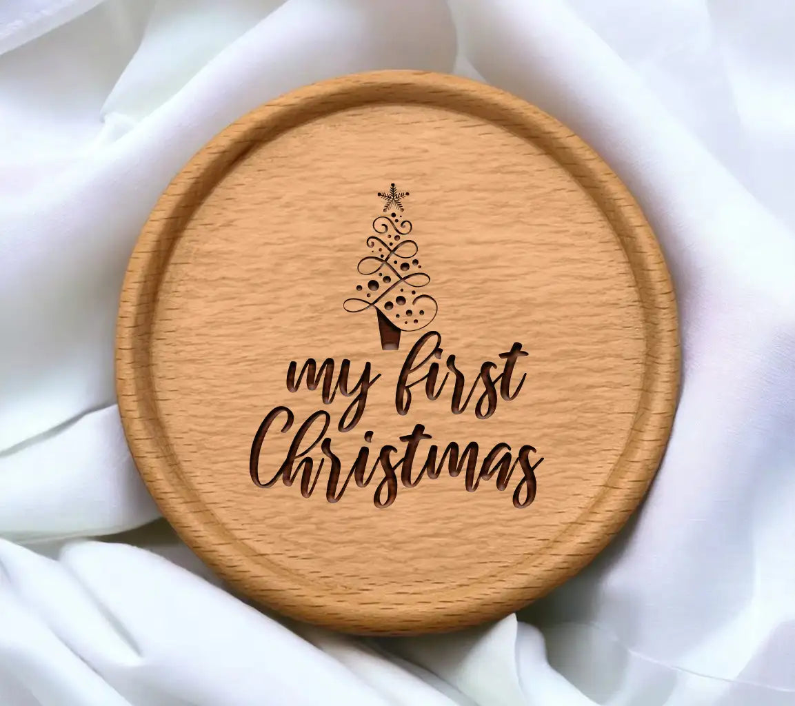 My First Christmas Tree SVG -  Design SVG