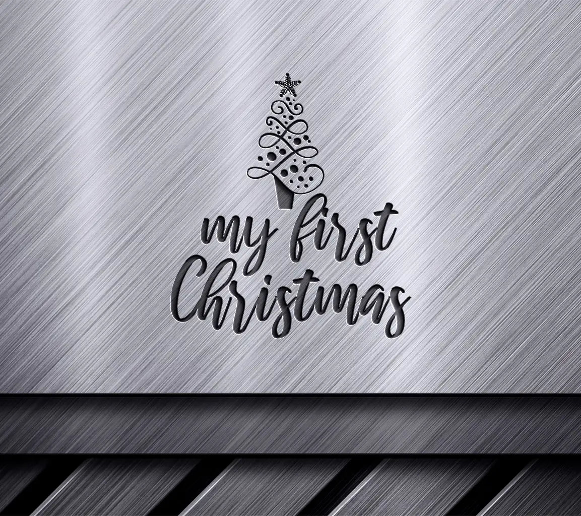 My First Christmas Tree SVG -  Design SVG