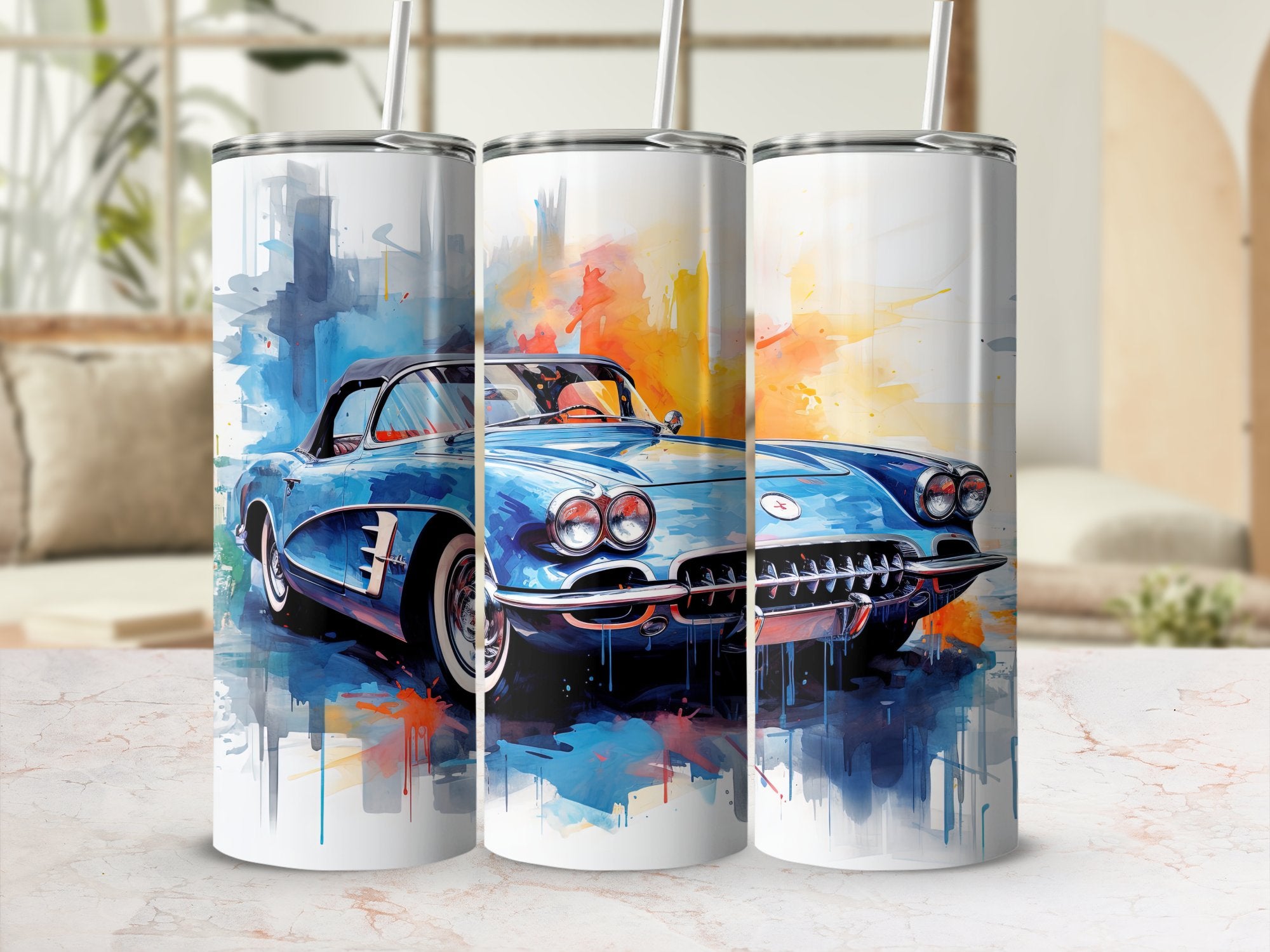 Classic Corvette Urban Watercolor Tumbler Wrap | 20oz Tumbler Wrap Sublimation Design PNG | Tumbler Wrap | 20oz_Tumbler_Wrap, corvette, corvette tumbler wrap, Digital_Download, Flare_Wrap, Modern_Wrap, Muscle Cars, Pink Tumbler Wrap, Street_Style, sublimation design, Sublimation_Art, Trendy_Tumbler, tumbler design, tumbler wrap, tumbler wrap png, Tumbler_Design | Gabe Atkins Designs