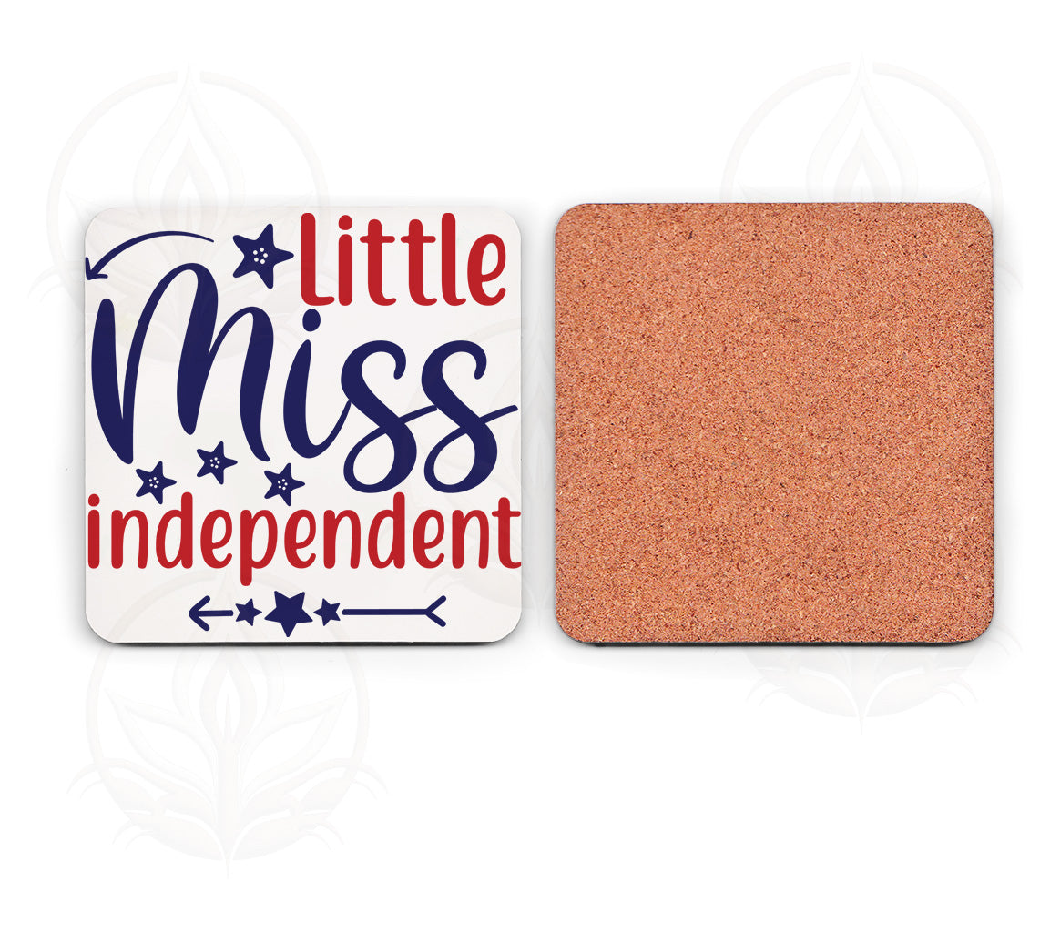 Little Miss Independent SVG For 4th of July Crafting | Also Available  | PNG, DXF, JPG, PDF, WebP