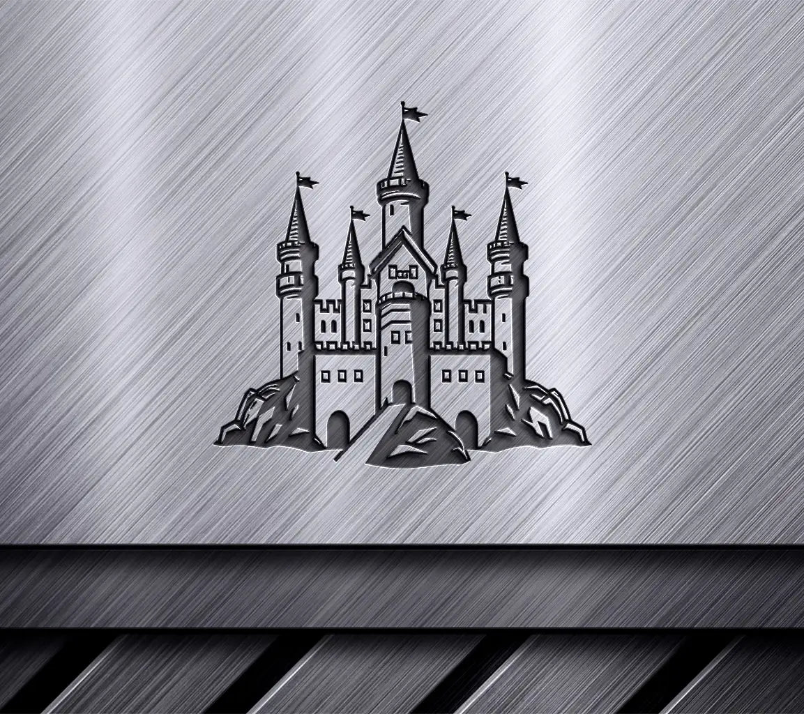  Castle Hill SVG - Mini Truck Vector Design SVG