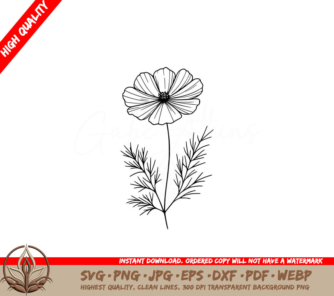 Cosmos Grace Digital Product - SVG