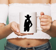 Country Girl Silhouette