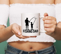 Dad And Son Fishing