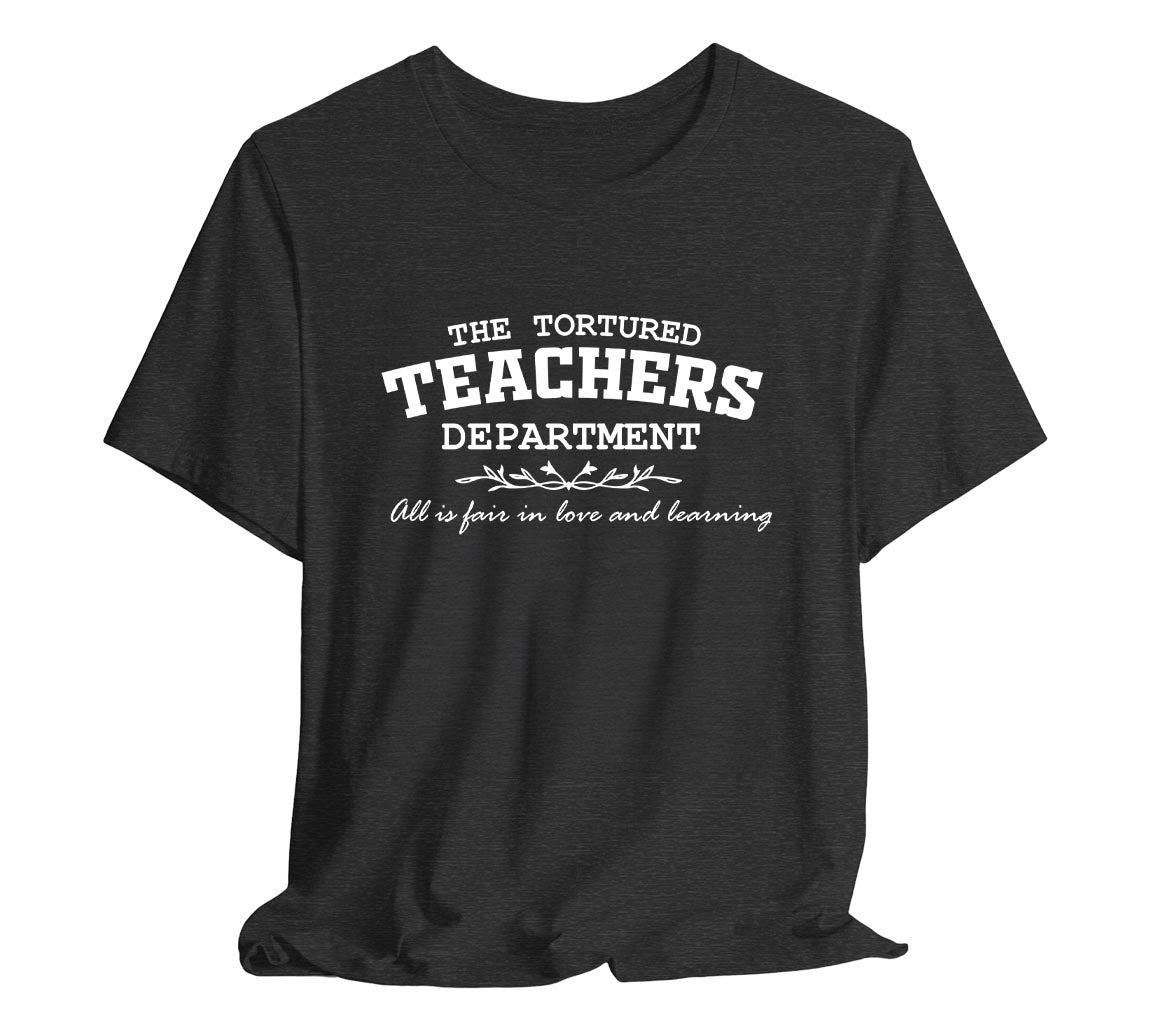 The Tortured Teachers Department T-Shirt | TTPD T-Shirt Made For Teach | Taylor Swift Inspired