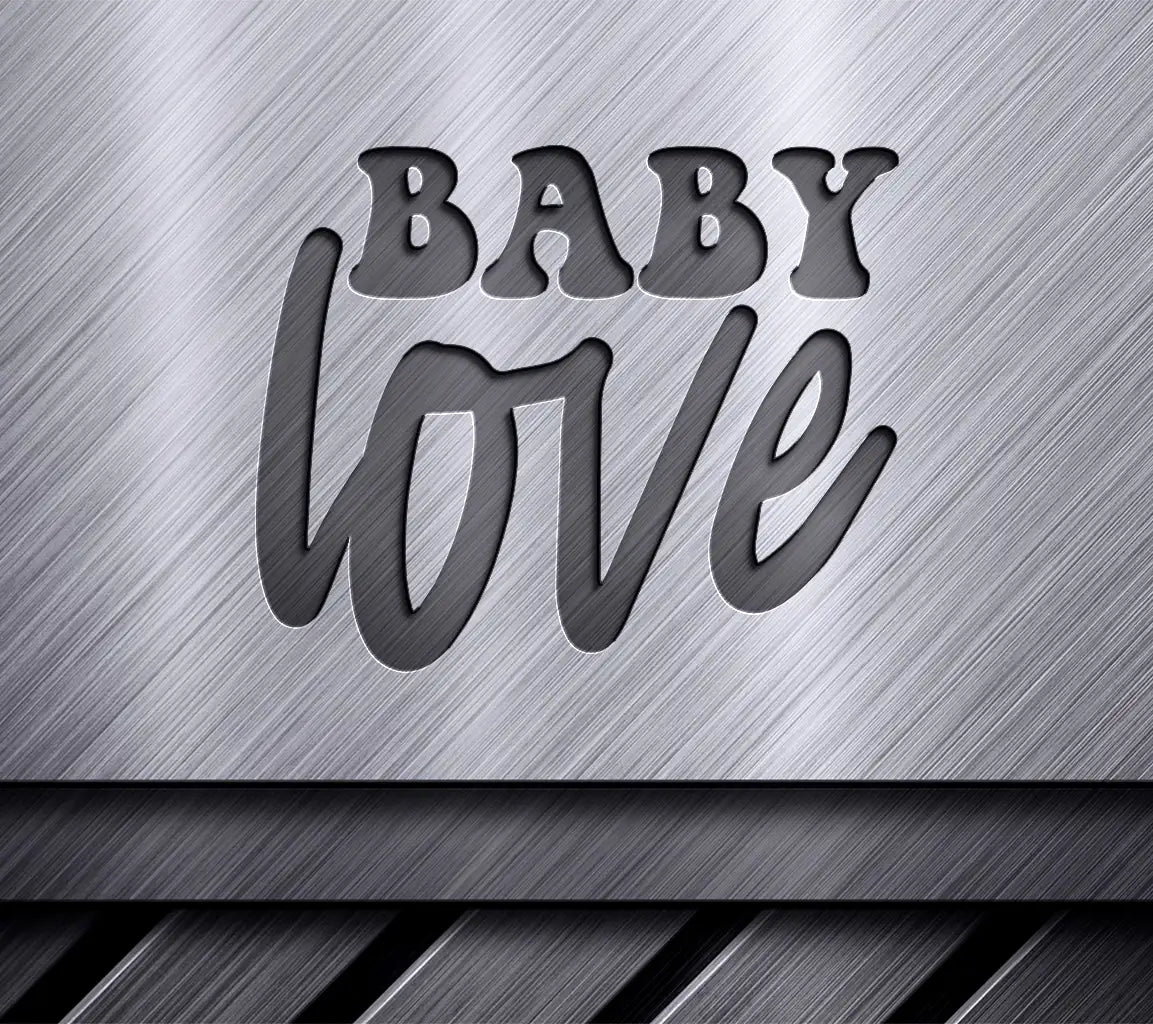 Baby Love SVG - Red & Pink Graphic for Day Designs SVG