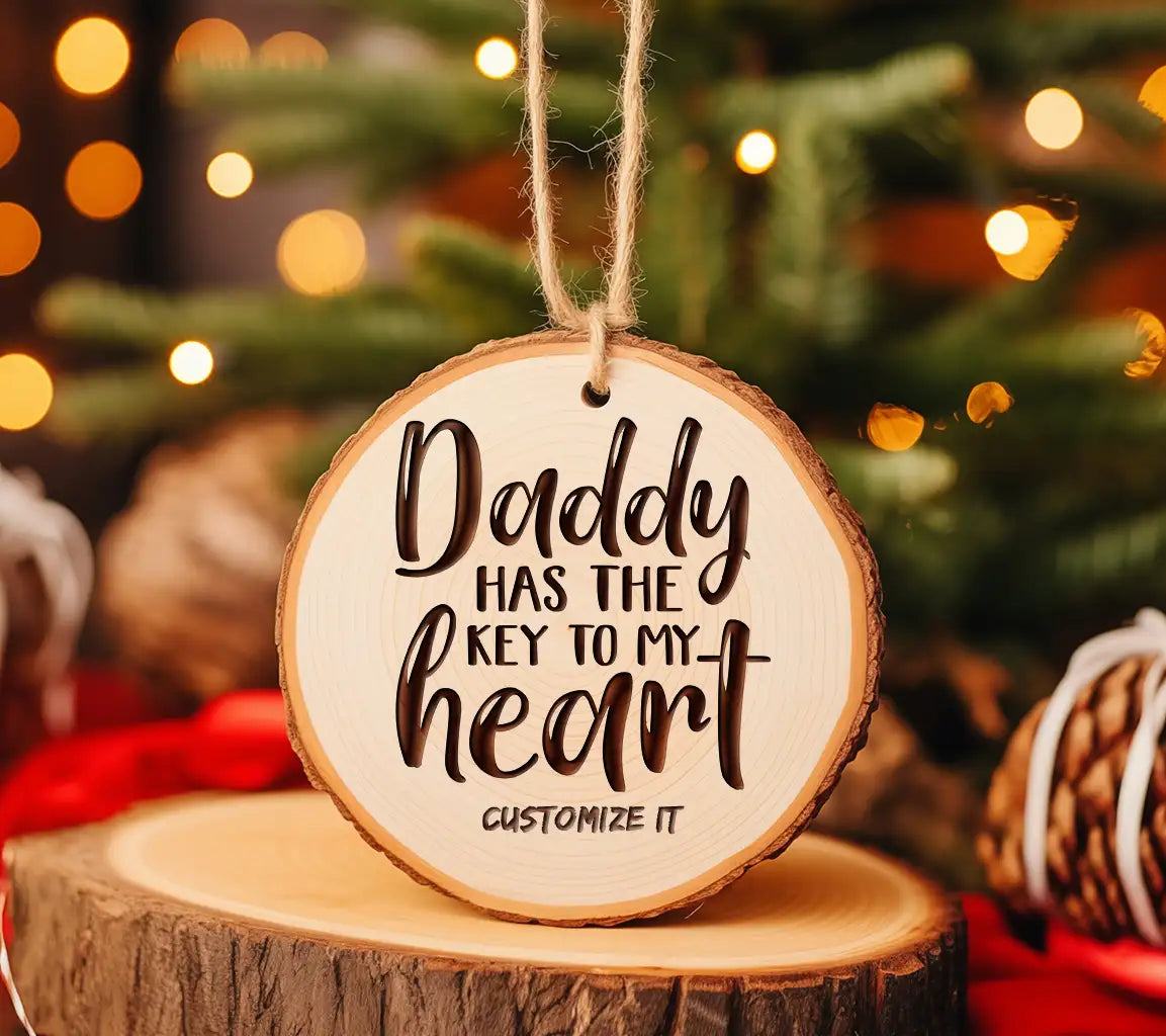 Daddy Has The Key To My Heart SVG -  Design SVG