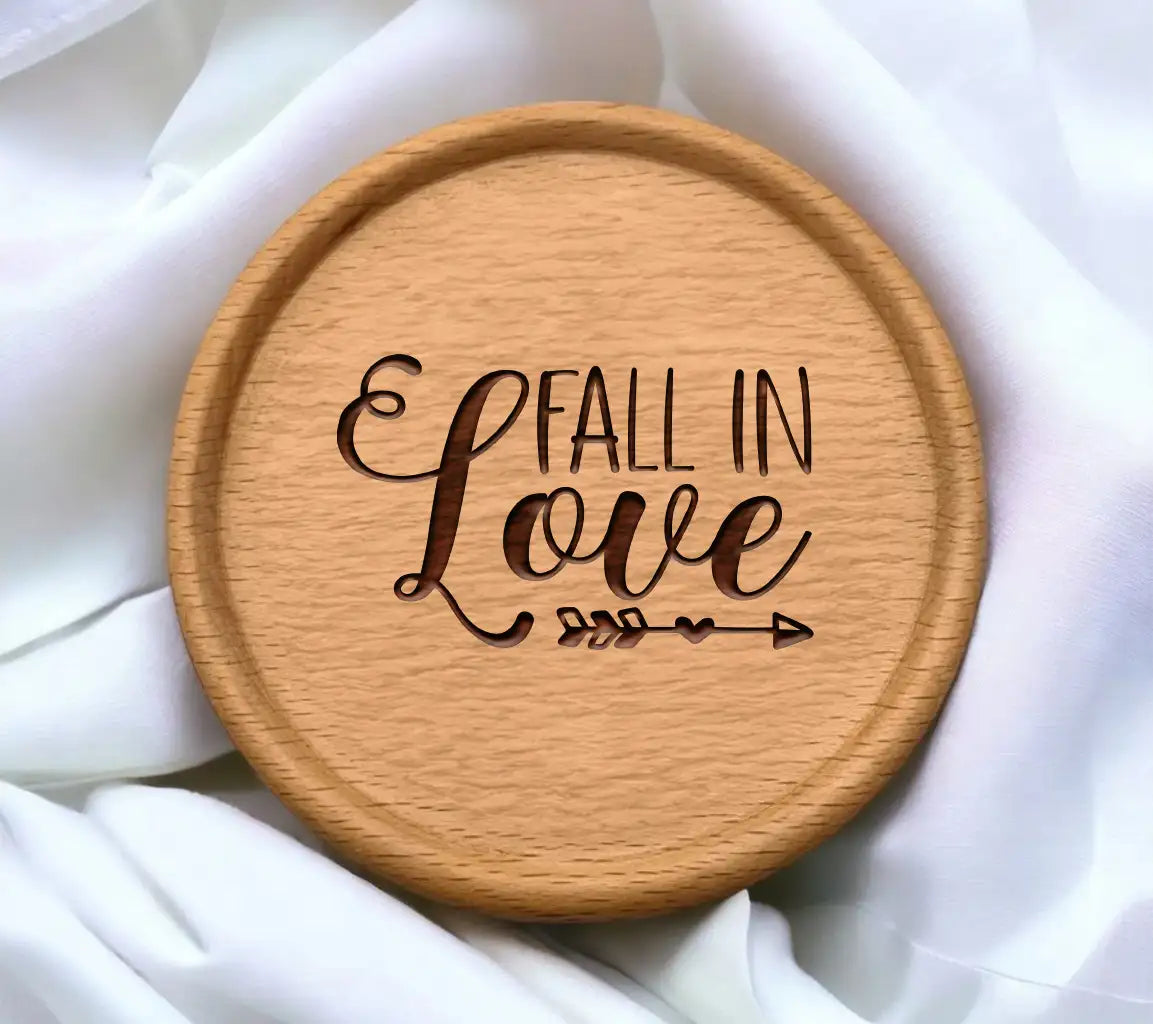 Fall In Love SVG -  Sign Design SVG