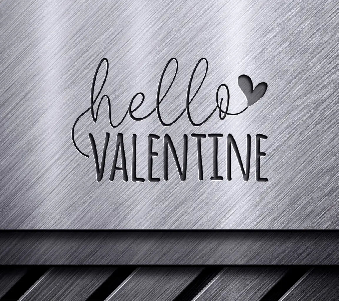  Hello Valentine SVG Design for Valentines Day SVG