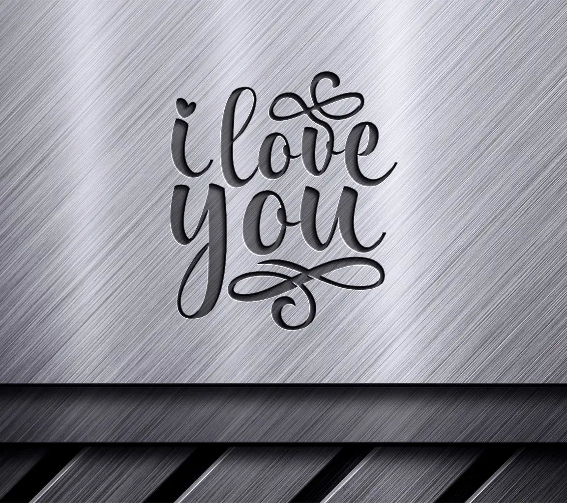  I Love You SVG Design - Perfect for Valentines Day SVG